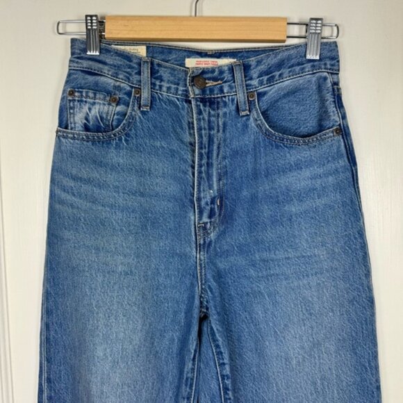 Levis High Loose Taper Mom Jeans - Picture 4 of 8